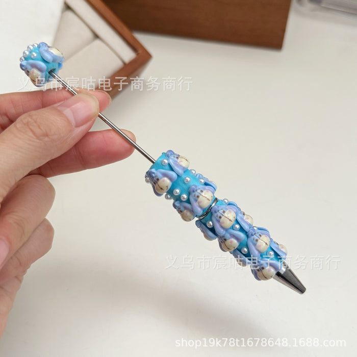 Wholesale Rhinestone DIY Beaded Pen Cartoon Theme for Party Favors and Everyday Use minimum quantity: 2