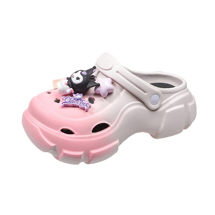 Wholesale Cute cartoon thick-soled non-slip outdoor vacation sandals