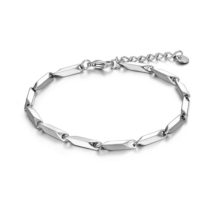 Wholesale  couple bracelet men and womenaccessories rhombus melon seed chain gift