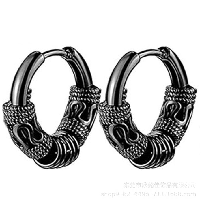 Wholesale 16 pairs of earrings set with stainless steel cross earrings