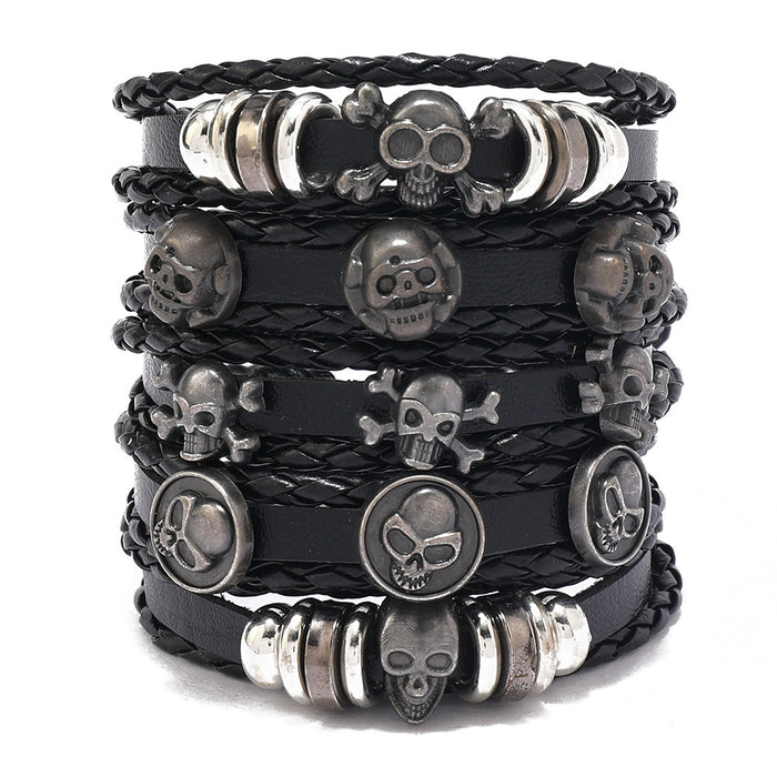 Wholesale Punk Style Alloy Men's Bracelet JDC-BT-XH022