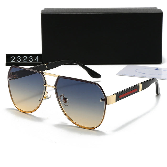 Wholesale New frameless sunglasses, frameless trendy sunglasses, sunglasses