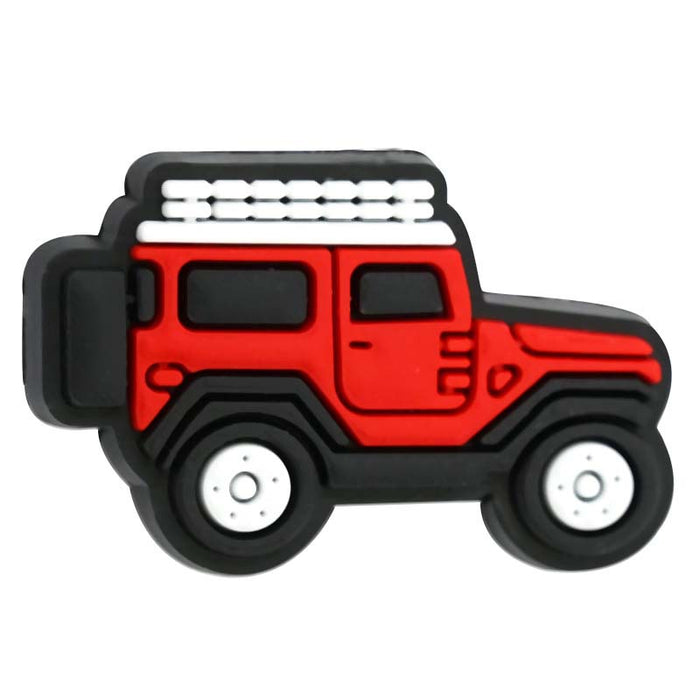 Wholesale Cartoon Car Series Beads DIY Soft Glue Double-Sided Focus Beads Ballpoint Pen Beads Accessories Beads Loose Beads