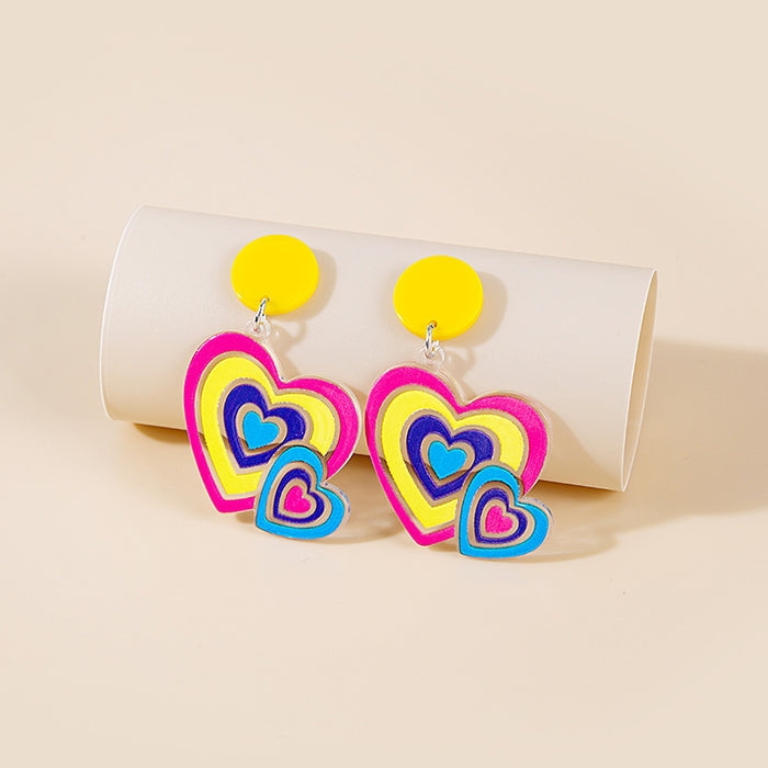 Wholesale Cartoon Acrylic Earrings JDC-ES-MDD103