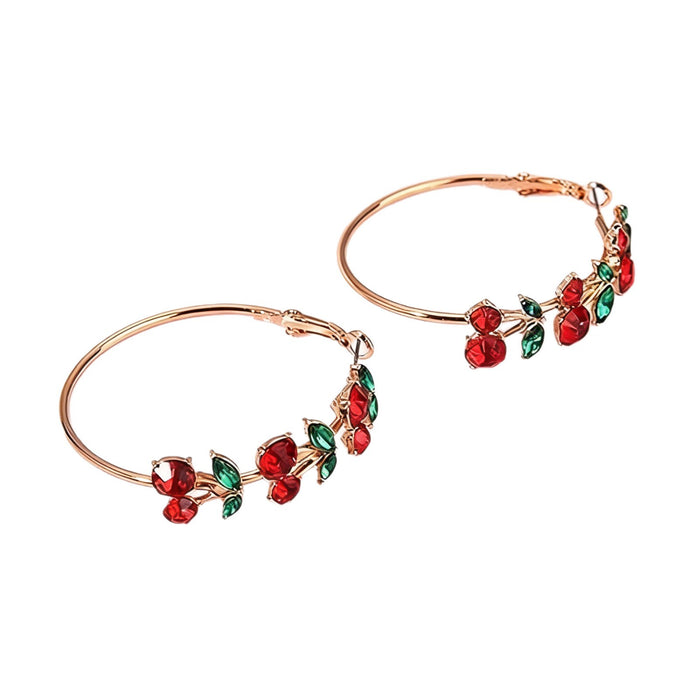 Wholesale Alloy Fruit Earrings with Pineapple Design Hanging Plating Jewelry Accessory