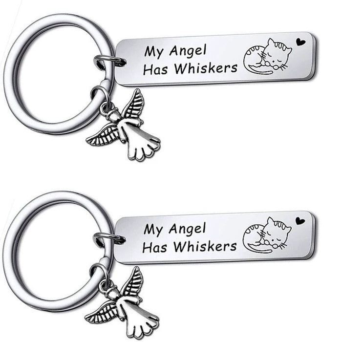 Wholesale Commemorative gift pendant stainless steel keychain