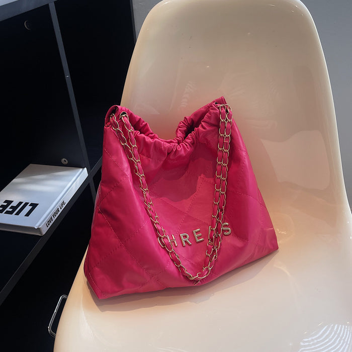 Wholesale PU Diamond Embroidery Chain Shoulder Underarm Bag JDC-SD-MingShuo008