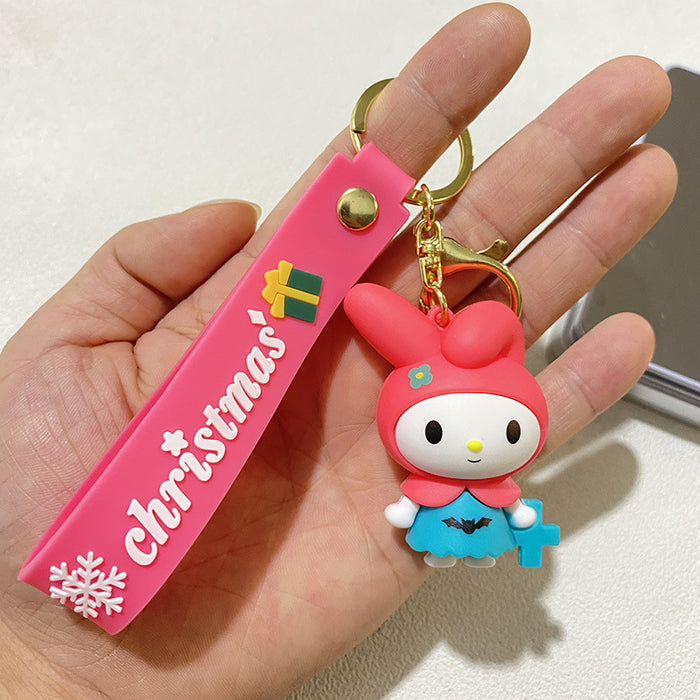 Wholesale Cartoon Cute  Christmas Keychain