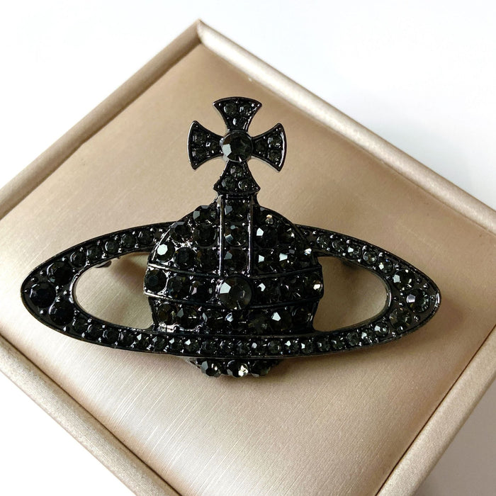 Wholesale Saturn diamond brooch accessories