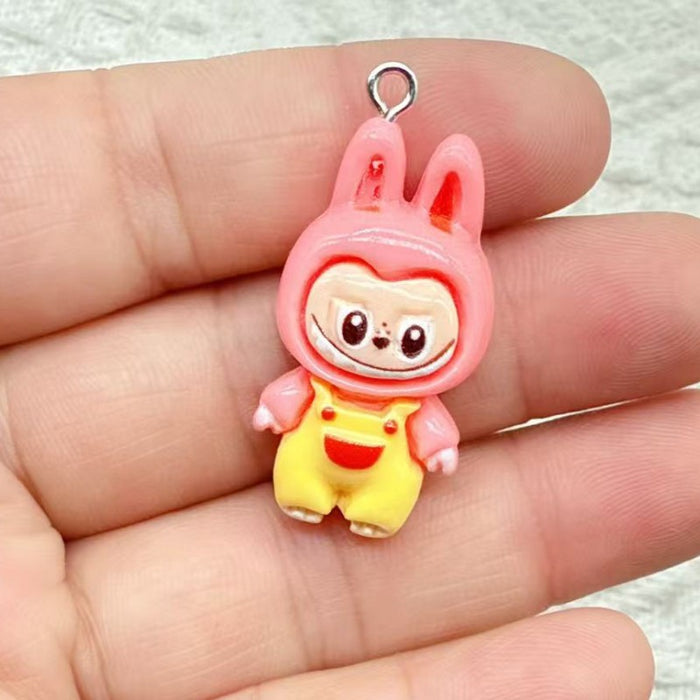 Wholesale 10pcs DIY Cream Clay Headwear Hair Clips,  Refrigerator Magnets,  Shoe Buckles,  Earrings,  Keychains Pendant