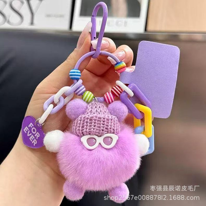Wholesale Cute Plush Pendant Plush Doll Pendant Car Keychain Pendant