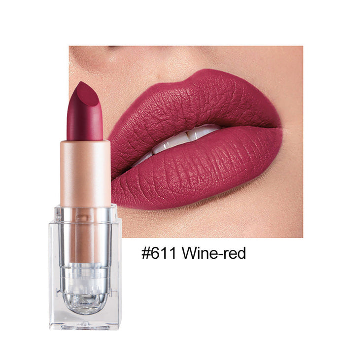 Wholesale small ice matte 12 color lipstick is not easy to decolorize JDC-MK-HDY003