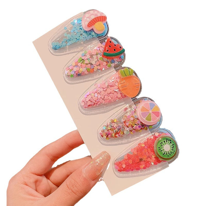 Wholesale Summer Fruit Hairpin Children' s Hair Clip