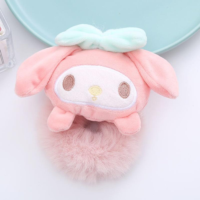 Wholesale Plush Cartoon  Hair Scrunchies Headbands Hair Clips JDC-HC-Zhongx002