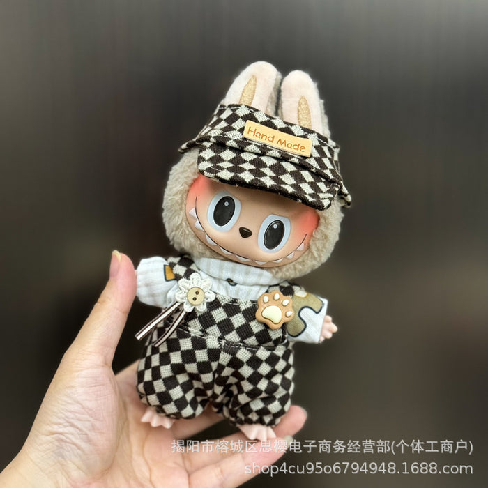 Wholesale 17cm mini doll clothes plush clothing replacement