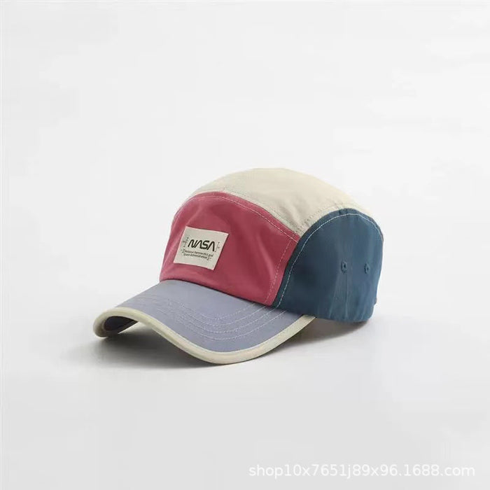 Wholesale Duck tongue hat with personality, soft top, contrasting color, baseball hat, wide brim, versatile