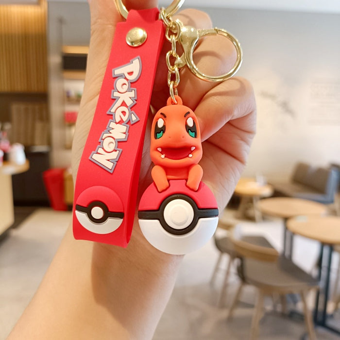 Wholesale Cartoon Doll Silicone Keychain JDC-KC-MingT073