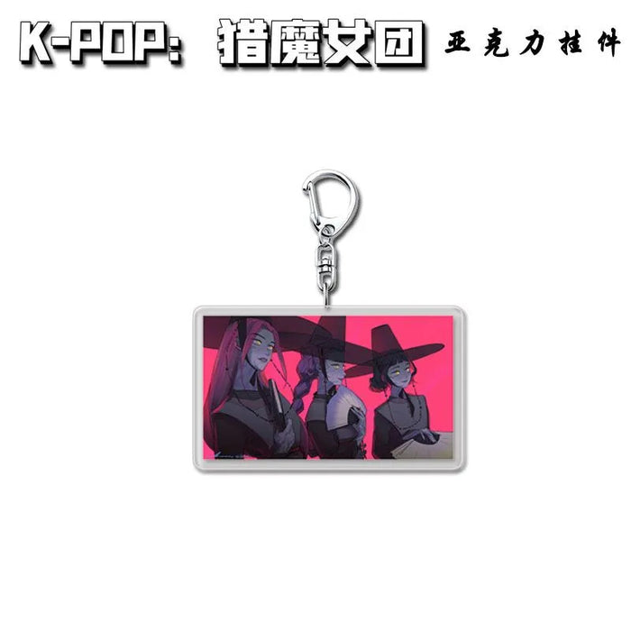 Wholesale Kpop Acrylic Keychain Anime Peripheral Pendant