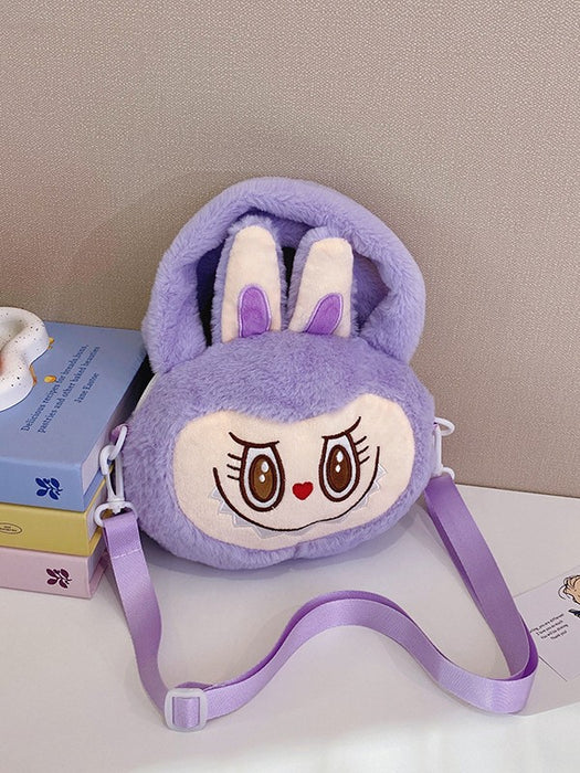 Wholesale City Paradise Cartoon Single-Shoulder Bag Children' s Plush Bag