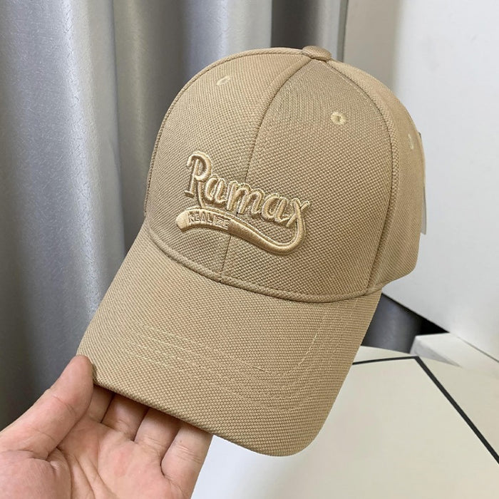 Wholesale Hardtop duckbill cap embroidered letters baseball cap versatile