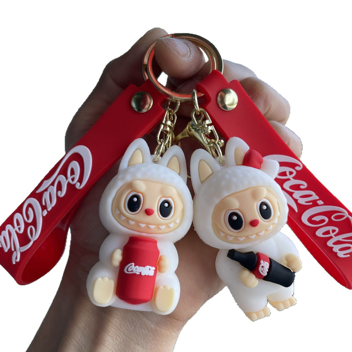 Wholesale Keychain Cartoon Doll Backpack Pendant Car Keychain Small Gift