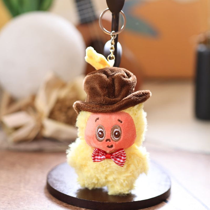 Wholesale Cute star pendant plush toy doll cartoon bag pendant keychain doll