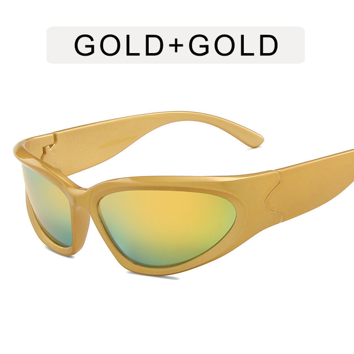 Wholesale Sunglasses, futuristic sports goggles, sunglasses