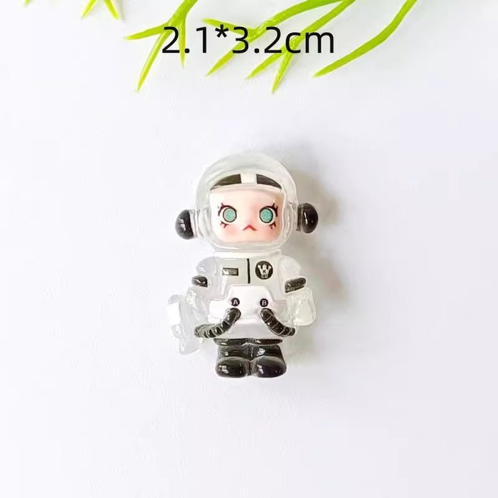 Wholesale Cute Astronaut Refrigerator Magnet Refrigerator Magnetic Sticker Personalized Creative Message Board Decorative Sticker
