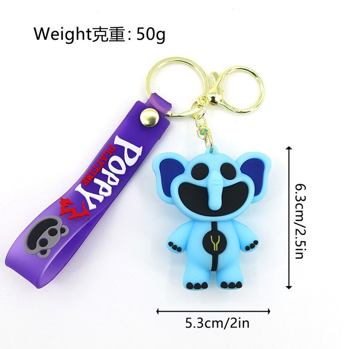 Wholesale Cartoon Cute PVC Doll Keychains JDC-KC-HaoAn010