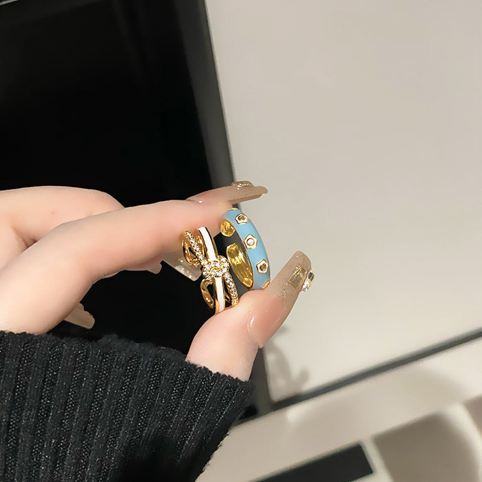 Wholesale Unique and niche Western style gourd with versatile design ring