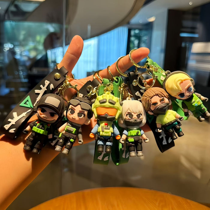 Wholesale Dragon peripheral large figurine keychain