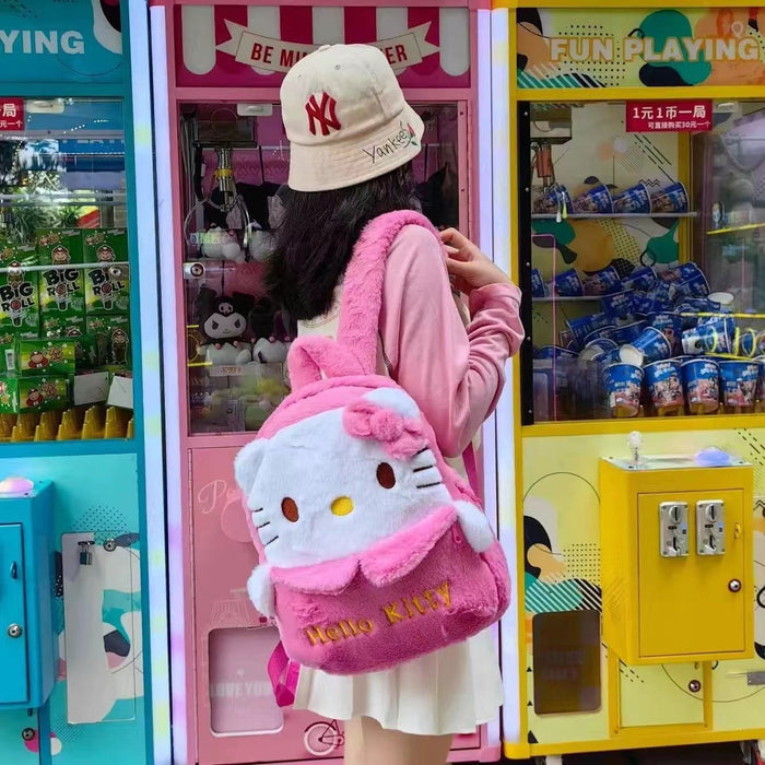 Wholesale Cartoon Cute Large Capacity Plush Backpack JDC-BP-ZeZ001