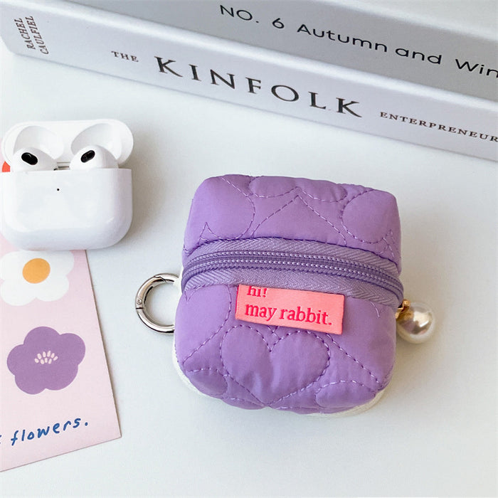 Wholesale Earphone cover protective case Bluetooth earphone bag pendant change small bag storage bag