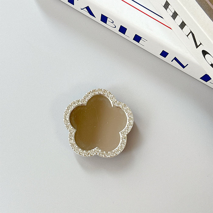 Wholesale Cat Claw Phone Stand with Glass Heart Mirror
