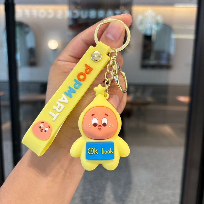 Wholesale Cute cartoon PVC keychain