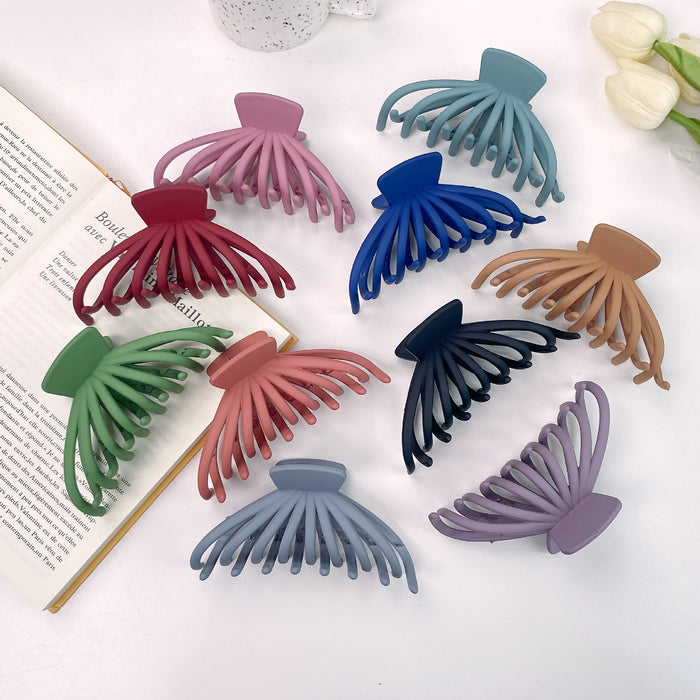 Wholesale Acrylic Hair Claw Clip - Large Chic Green Fashion Hair Accessory for Women Everyday Styling Gift