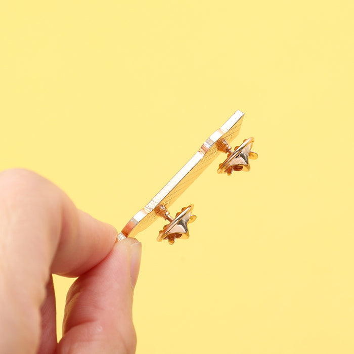 Wholesale Medical Series Metal Enamel Brooch Stethoscope Electrocardiogram  Doctors and Nurses Badges