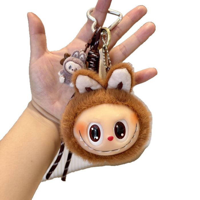 Wholesale  Super Cute Pendant Plush Doll Bag Pendant Girls Car Keychain Gift