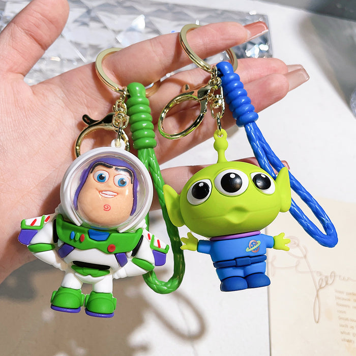 Wholesale Cartoon Silicone Doll Keychain JDC-KC-QiChao058