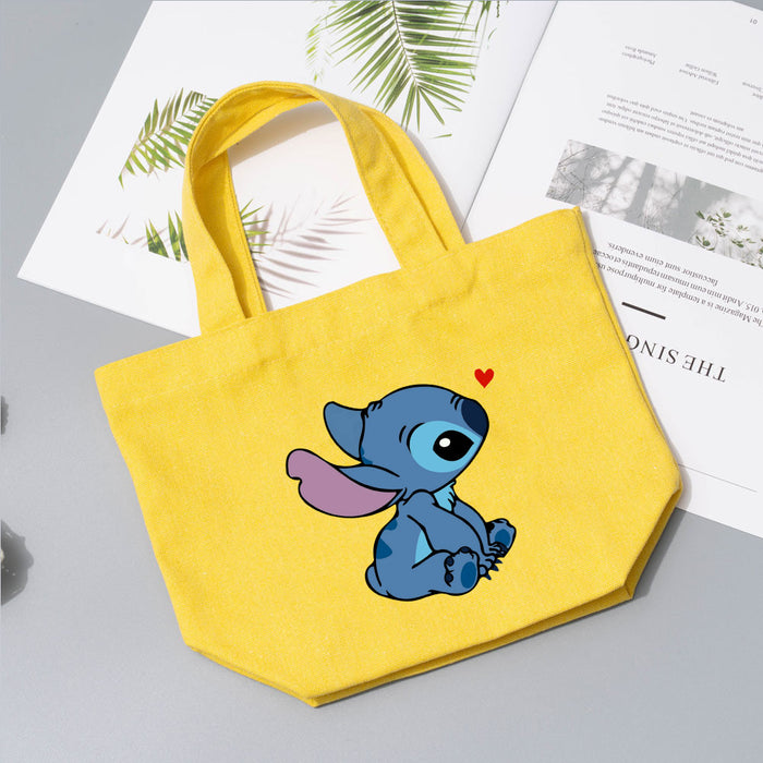 Wholesale Cartoon Printed Pattern Canvas Tote Bag JDC-HD-WuDuomei001