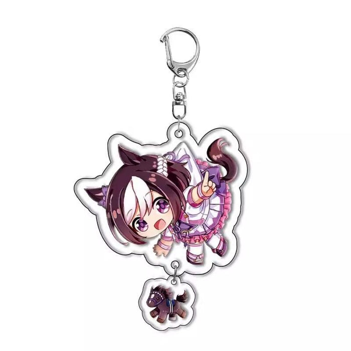 Wholesale Anime merchandise acrylic keychain pendant