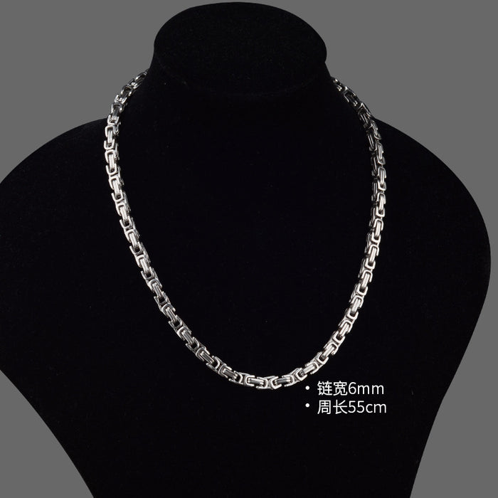 Wholesale Necklace Street Cuban Chain Neck Chain Necklace