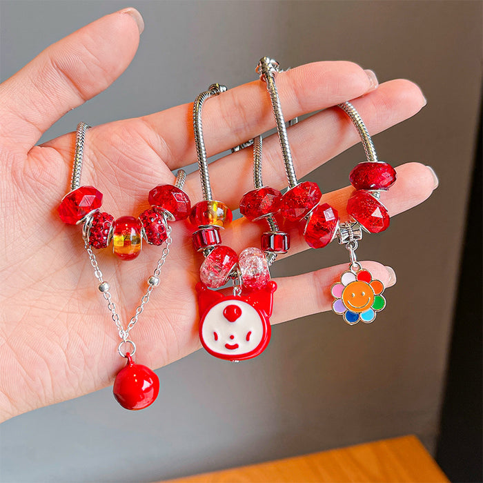 Wholesale Beaded bracelet for women,  high-end,  niche and versatile pearl bracelet,  retro couple' s hand jewelry