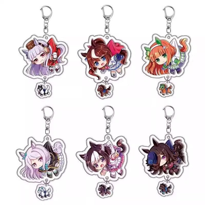 Wholesale Anime merchandise acrylic keychain pendant
