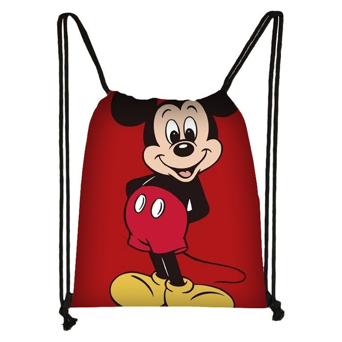 Wholesale Outdoor Portable Cute Cartoon Printed Drawstring Bag JDC-BP-Changs005