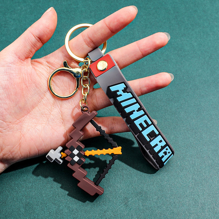 Wholesale Cartoon silicone keychain pendant