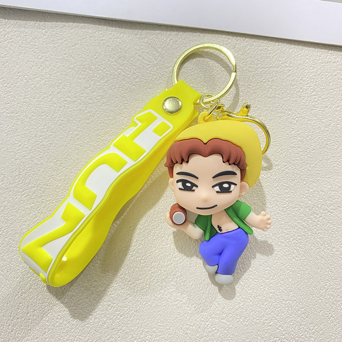 Wholesale KPOP anime-themed personalized character keychains