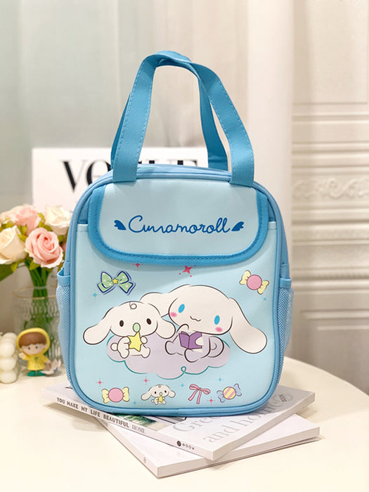 Wholesale PU Cartoon Portable Large Capacity Insulated Lunch Bag JDC-HD-Kameng001