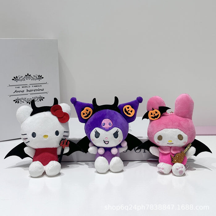Wholesale Halloween Plush Cartoon Doll Bag Keychain Pendant
