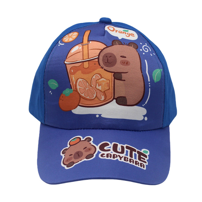 Wholesale Kapibala Print Children' s Baseball Hat